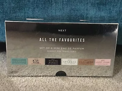 £15 • Buy NEW NEXT Flowers Just Pink Cashmere Sparkle Perfume 6x 5ml Eau De Parfum EDP Set