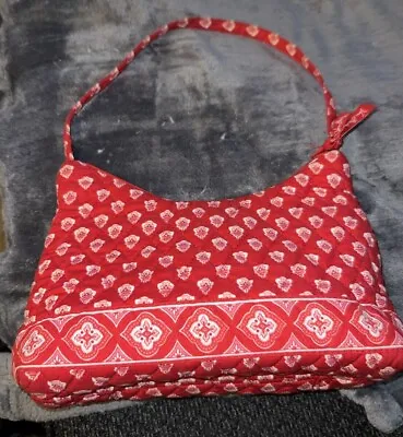 Vera Bradley Purse Molly Bag  Nantucket” Red Cotton Quilted • $12