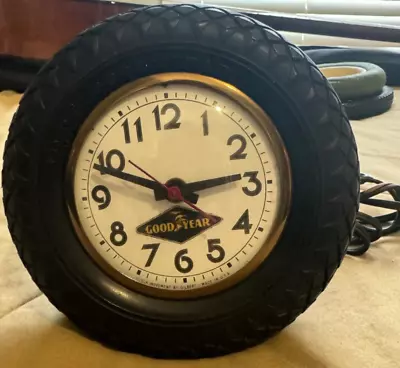 Vintage Goodyear 5.5  Electric Tire Clock • $42
