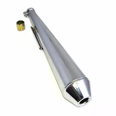 Universal 26 Inch Megaphone SIlencer Ideal For Custom/ Chopper/ Cafe Racer • £94.95