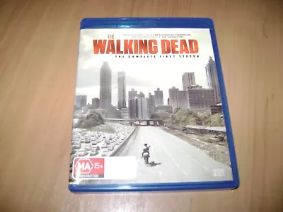 The Walking Dead Blu Ray Free Postage Horror 2 Disc First Season Tv • $5