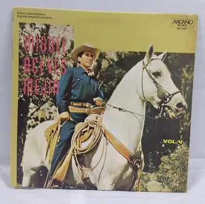 Miguel Aceves Mejia LP Record Arcano DKL1-3089 Mariachi Vintage Latin VG+ • $19.99