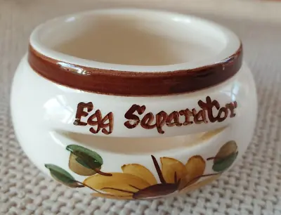 Desmond Cooper West Country Pottery Egg Separator • £5.50