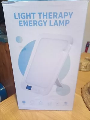 Light Therapy Lamp LED SAD Light Sleeping Good Moods Concentration Focus • £7