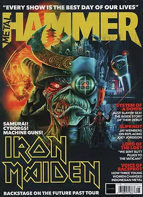 Iron Maiden Uk Metal Hammer Magazine August 2023 Issue #376 • $15