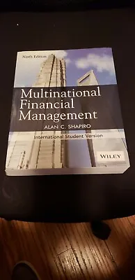 Multinational Financial Management 9th Edition Shapiro Paperback Student Version • $24.99