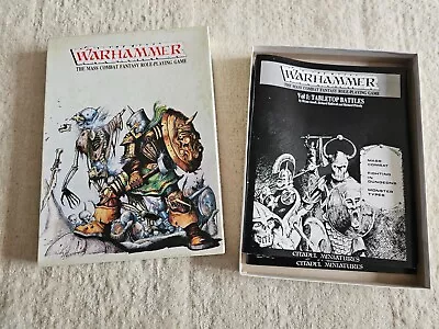 Warhammer Fantasy Roleplay 1st Edition 1982 Beautiful Condition • £99