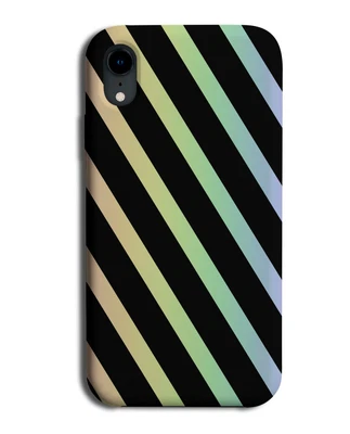 £11.99 • Buy Black And Rainbow Stripe Pattern Phone Case Cover Stripes Lines & Colourful I900