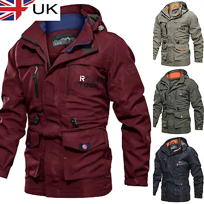 £40.99 • Buy Mens Winter Warm Waterproof Military Jacket Combat Outdoor Tactical Hooded Coat