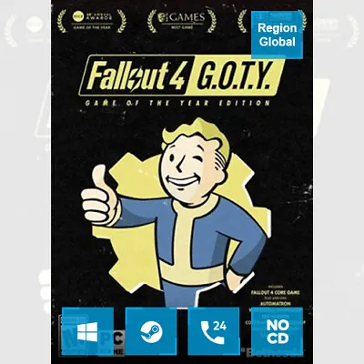 Fallout 4 GOTY Edition For PC Game Steam Key Region Free • $23.91