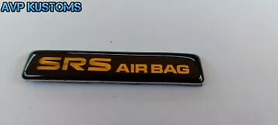 Genuine Holden Statesman HSV VR VS SRS Airbag Dash Badge Decal • $25