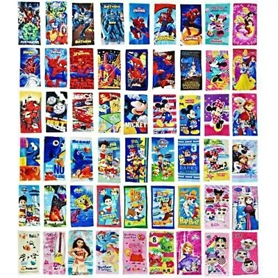 £5.67 • Buy Towel Beach Bath Pool Lightning McQueen Mickey Mouse Batman Spiderman Avengers