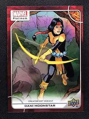 2023 Marvel Platinum Dani Moonstar Creator Art Variant Red Rainbow 1:400 XK1LJ • $1