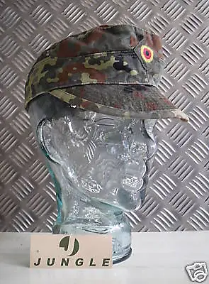 Genuine German Army Flectarn Camouflage Peak Baseball Cap / Hat. Size 60cm • $28.53