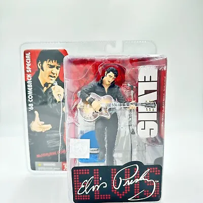 McFarlane Toys 2004 Elvis Presley 1968 Comeback 6 Inch Action Figure • $33