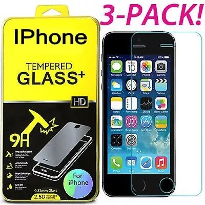 3Pcs Premium Real Tempered Glass Film Screen Protector For IPhone 8/X/7/6s Plus • $7.69