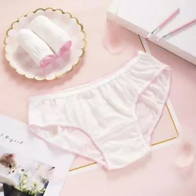 £2.75 • Buy Disposable Non Woven Paper Brief Panties Underwear Ladies Women WholesaNH