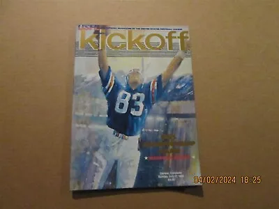 USFL Championship Game Vintage 1983 Stars Vs Panthers Inaugural Season Program • $50