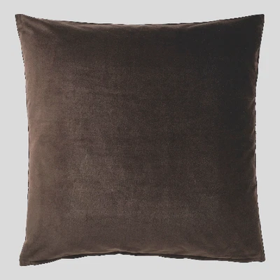 £7.50 • Buy Sanela Dark Brown 50x50cm Ikea Cushion Cover Zipper Velvet