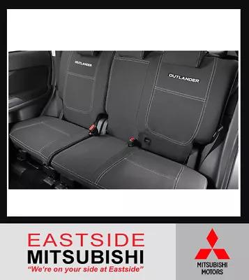 Genuine Mitsubishi Zj-zk Outlander Neoprene Rear Seat Covers Mz350201 • $611.83