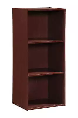 3-Shelf Bookcase In Mahogany • $33.85