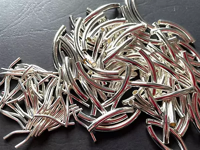 Metal Tube Beads X133 - NEW • £1.99