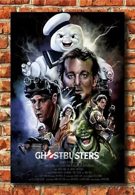 368186 Ghostbusters Movie 1984 Decor Wall Print Poster AU • $20.85