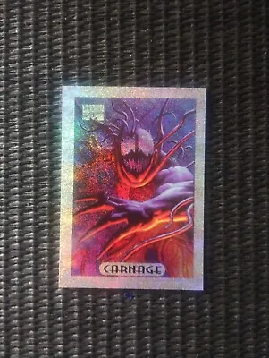 Carnage 1994 Fleer Marvel Masterpieces Limited Edition Holofoil  • $10
