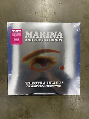 Marina And The Diamonds Electra Heart Platinum Blonde Magenta Colored Vinyl • $149.99