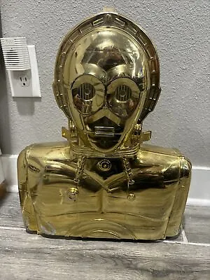 1983 Vintage Kenner Star Wars C-3PO Collectors Case With All Working Straps • $29