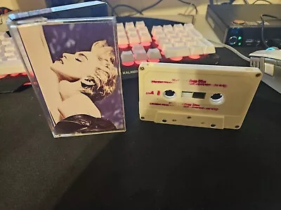 Madonna - True Blue Cassette Tape - White Cassette Earlier Release - Original • $9.99
