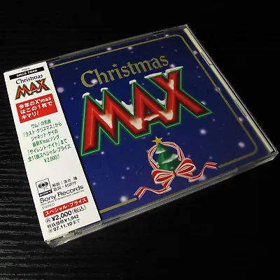 MAX Christmas JAPAN CD Mint W/OBI Wham! Janet Kay New Kids On The Block #124-3 • $17.59