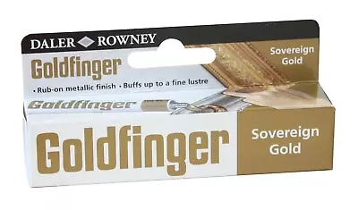 Daler Rowney Goldfinger Rub-on Metallic Finish Rub On Paste Picture Frame Crafts • £14.89