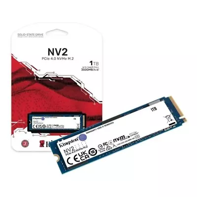$66 • Buy Kingston NV2 1TB, M.2 Internal SSD - SNV2S/1000G
