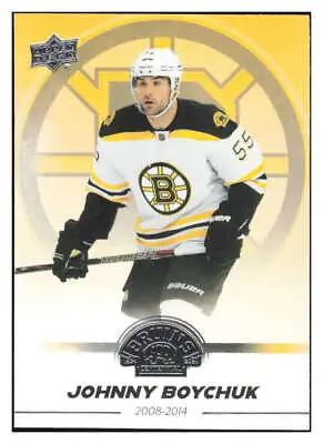 Johnny Boychuk 2023-24 Upper Deck Boston Bruins Centennial #95 NHL Box  ID:88313 • £1.63