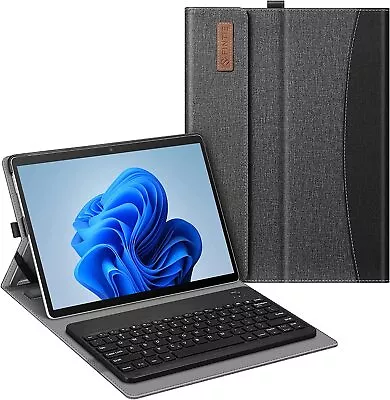 Keyboard Case For 13 Inch Microsoft Surface Pro 8 (2021) Slim Portfolio Cover • $18.19