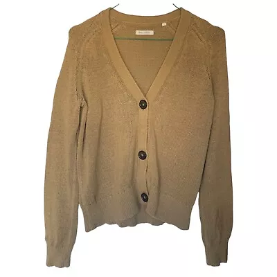 MARC O'POLO Knit Cardigan Beige Cardigan Size XS • £34.21