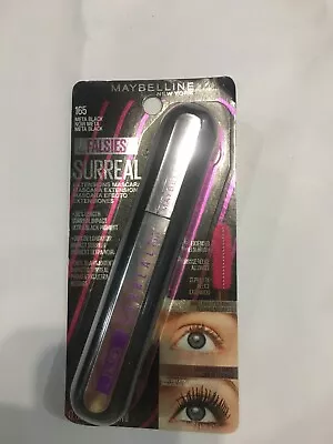 Maybelline The Falsies Surreal Mascara 165 METABLACK 0.33oz/10 Ml New • $11.50