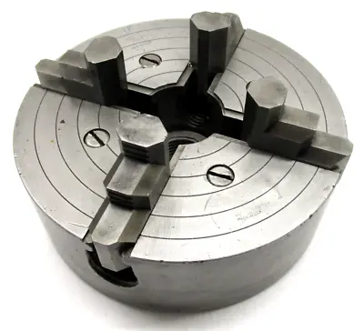 POWER COMPANION 8  INDEPENDENT 4-JAW LATHE CHUCK W/ 1-1/2 -8 THREADED MOUNT • $329.99
