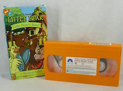 LITTLE BEAR'S BAND * 2000 VHS Paramount * Maurice Sendak - Nick Jr. Little Bear • $4.98