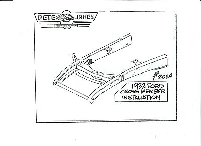 1932 Ford Front Crossmember - Super Bell - Can Cut Down For Model A's - 2024 • $91.99