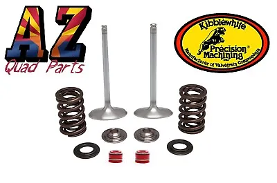 04-16 Kawasaki KX250F KX 250F Kibblewhite Head Intake Valves Springs Seals Kit • $166.98