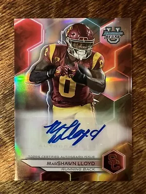 2023 Bowman Best University - MARSHAWN LLOYD - Auto Refractor USC U • $3.99