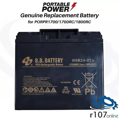 BB Replacement Battery 12v DC HR24AH Snap On 1700 Portable Power 1700RC/1800RC • £103.80