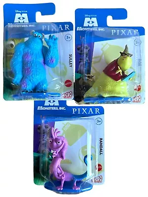 Monsters Inc Disney Pixar Cake Topper Figures Sulley Roz Randall Cake Toppers • $22.99