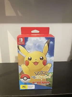 Pokemon Let´s Go Pikachu Bundle Nintendo Switch • $180