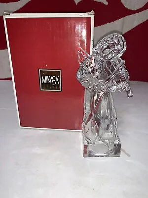 Mikasa 7 1/2” Herald Collection Angelic Violin Crystal Figurine • $13.41