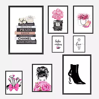 Fashion Designer Makeup Salon Wall Art Poster Posters Print Picture  A3 A4 • £12.99