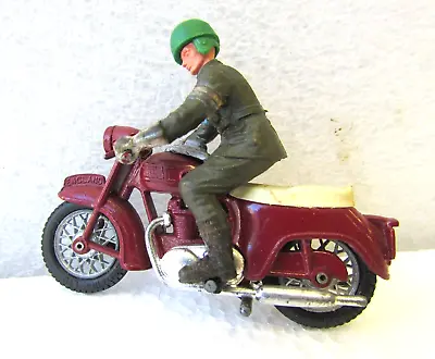 Vintage Britians LTD Diecast Motorcycle Triumph? With Rider England • $25