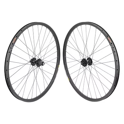 Mavic EN827 Mountain Bike MTB Wheelset 32h SRAM Hubs 6 Bolt 100-142 Thru Axle • $359